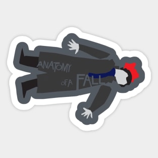 Anatomy Of A Fall Sticker